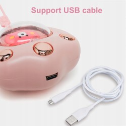 Outlet Elektryczny Ogrzewacz do Rąk USB 3h Użycia Idealny na Zimę Różowy