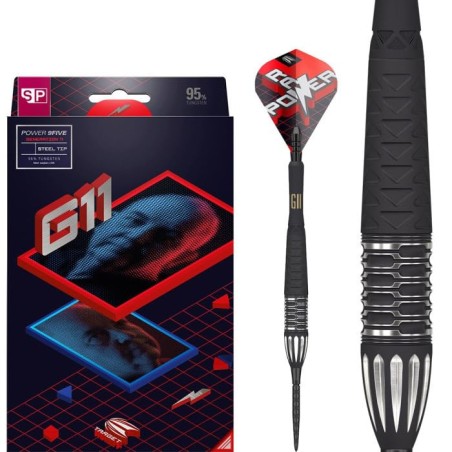 Outlet Rzutki Phil Taylor Gen 11 Power 9-Five Steel Rzutki z końcówką Swiss