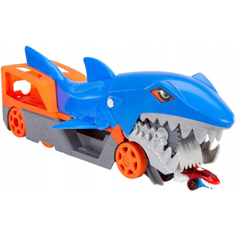 Hot Wheels City Rekin Transporter GVG36 z miejscem na 5 pojazdów + autko