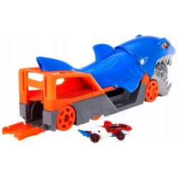 Hot Wheels City Rekin Transporter GVG36 z miejscem na 5 pojazdów + autko