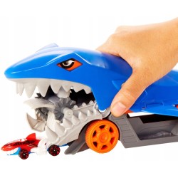 Hot Wheels City Rekin Transporter GVG36 z miejscem na 5 pojazdów + autko
