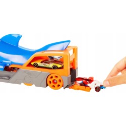 Hot Wheels City Rekin Transporter GVG36 z miejscem na 5 pojazdów + autko