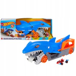Hot Wheels City Rekin Transporter GVG36 z miejscem na 5 pojazdów + autko