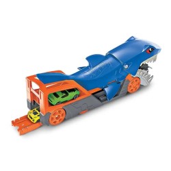 Hot Wheels City Rekin Transporter GVG36 z miejscem na 5 pojazdów + autko