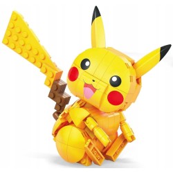 Outlet Klocki konstrukcyjne MEGA Pikachu zestaw 211 elementów plastik 7+