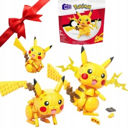 Outlet Klocki konstrukcyjne MEGA Pikachu zestaw 211 elementów plastik 7+