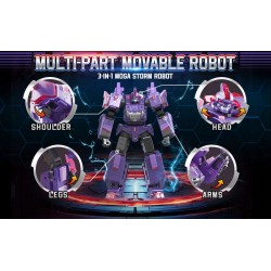 Outlet Quantum Heroes DINOSTER Mosa Storm Robot Transformujący 3w1