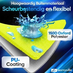Outlet Nextcover pokrowiec przeciwdeszczowy na kask rowerowy odblaskowy
