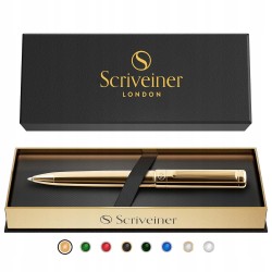 Outlet Długopis kulkowy Scriveiner Gold - elegancja i precyzja w jednym