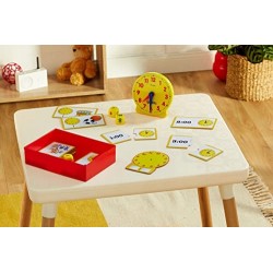Outlet LEARNING RESOURCES ZEGAR DO KREATYWNEJ NAUKI GODZIN ZESTAW