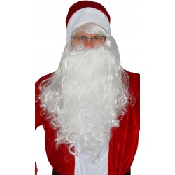 Foxxeo 6-częściowy strój Świętego Mikołaja Premium M-XXXXL