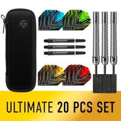 Outlet Zestaw rzutek Harrows Supergrip Ultimate Tungsten 22g-28g z etui 20