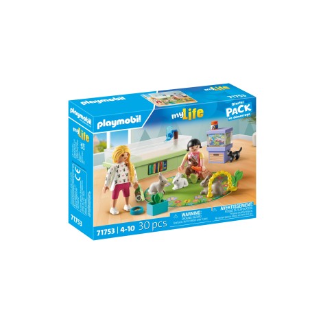 Outlet Playmobil 71753 Klocki Dziewczynki z królikami figurka + akcesoria