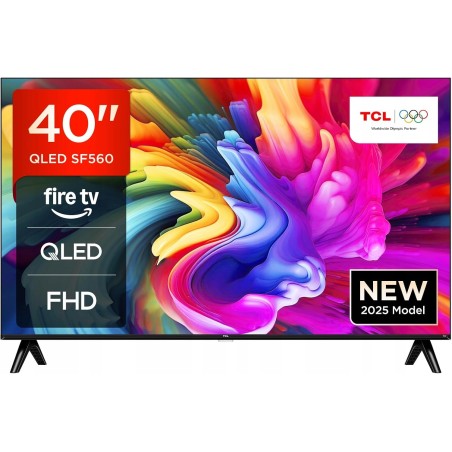 USZKODZONY Telewizor TCL 40SF560 40" Full HD Smart Fire TV HDR10 Metalic