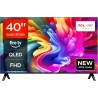USZKODZONY Telewizor TCL 40SF560 40" Full HD Smart Fire TV HDR10 Metalic