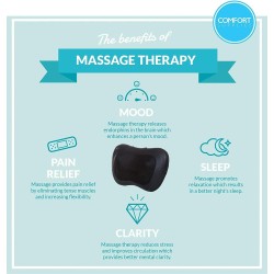 Comfort Supplies Shiatsu masażer pleców
