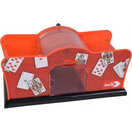 Uszkodzony Noris 606154620 - ręczny mikser kart wraz z korbą OPIS