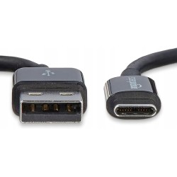 Outlet Kabel Amazon Basics szybkie ładowanie USB-C na USB-A 2.0 480 Mb/s