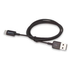 Outlet Kabel Amazon Basics szybkie ładowanie USB-C na USB-A 2.0 480 Mb/s