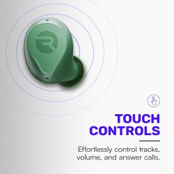 Outlet Bezprzewodowe słuchawki Raycon The Everyday Bluetooth ANC zielone