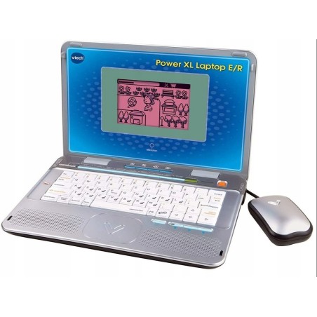 Laptop dziecięcy do gier edukacyjnych VTech 80117904 E/R XL j.niemięcki