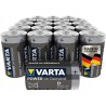 Outlet Bateria alkaliczna Varta Power On Demand D (R20) Zestaw 20 szt.