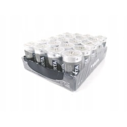 Outlet Bateria alkaliczna Varta Power On Demand D (R20) Zestaw 20 szt.