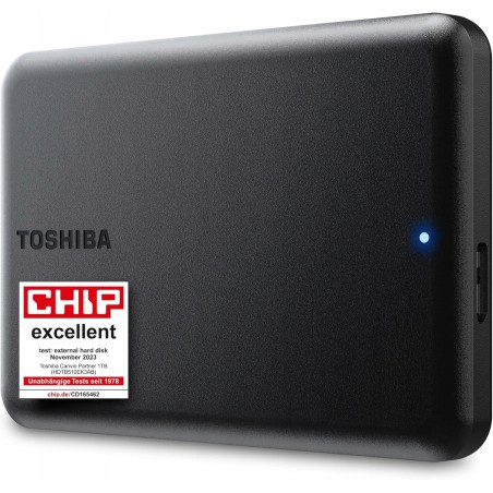 Outlet Toshiba Canvio Basics Partner 1TB 2,5'' dysk zewnętrzny HDTB510EK3AB