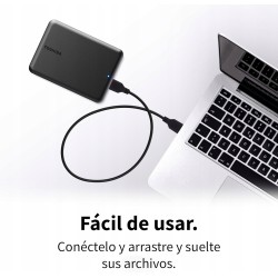 Outlet Toshiba Canvio Basics Partner 1TB 2,5'' dysk zewnętrzny HDTB510EK3AB