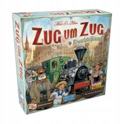 Asmodee Zug Um Zug Deutschland gra planszowa 2-5 graczy 8+ edycja 2023