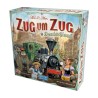 Asmodee Zug Um Zug Deutschland gra planszowa 2-5 graczy 8+ edycja 2023