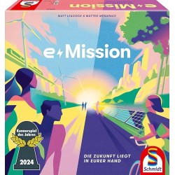 Schmidt Spiele e-misja gra planszowa rodzinna kooperacyjna 1-4 graczy DE