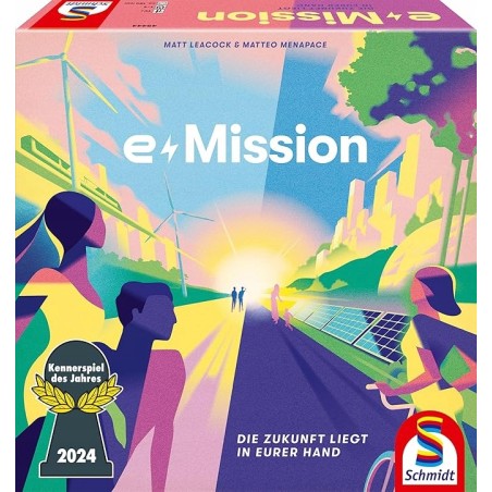 Schmidt Spiele e-misja gra planszowa rodzinna kooperacyjna 1-4 graczy DE