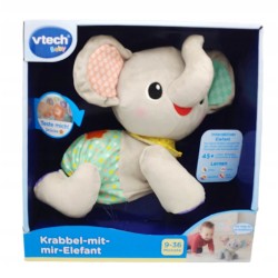 Outlet Słoń pluszowy interaktywny pełzający Vtech j.niemiecki