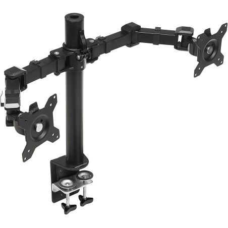 Outlet Podwójny stojak na monitor uniwersalny dla 23-68cm AmazonBasics