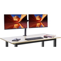 Outlet Podwójny stojak na monitor uniwersalny dla 23-68cm AmazonBasics