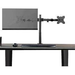 Outlet Podwójny stojak na monitor uniwersalny dla 23-68cm AmazonBasics