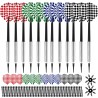 Outlet Elalove rzutki darts 12 szt 14g soft tip 100 grotów 24 lotki