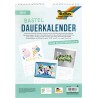 Kalendarz kreatywny A4 12 miesięcy do planowania organizer do notatek