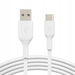 Outlet Kabel Belkin USB - USB typ C 1 m odporny na zagięcia biały