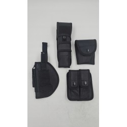 Outlet Nylowy pas taktyczny FREE SOLDIER klamra 3-pkt + 4 akcesoria