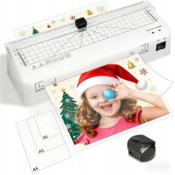 Outlet Laminator A4/A5/A6 80-125 Mic z szybkim nagrzewaniem i tnącym