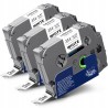 Outlet Taśma etykietowa TZe-231 Brother P-Touch H110 12mm 3szt
