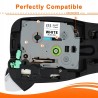 Outlet Taśma etykietowa TZe-231 Brother P-Touch H110 12mm 3szt