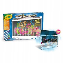 Outlet Magiczna Tablica podświetlana LED do Malowania Crayola 45 x 30 cm