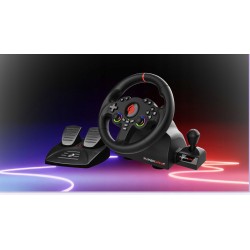 USZKODZONY SUBSONIC kierownica gamingowa 220 RS-X z pedałami LED SA5720-3