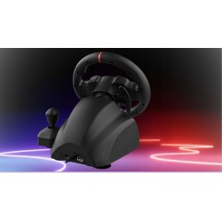 USZKODZONY SUBSONIC kierownica gamingowa 220 RS-X z pedałami LED SA5720-3