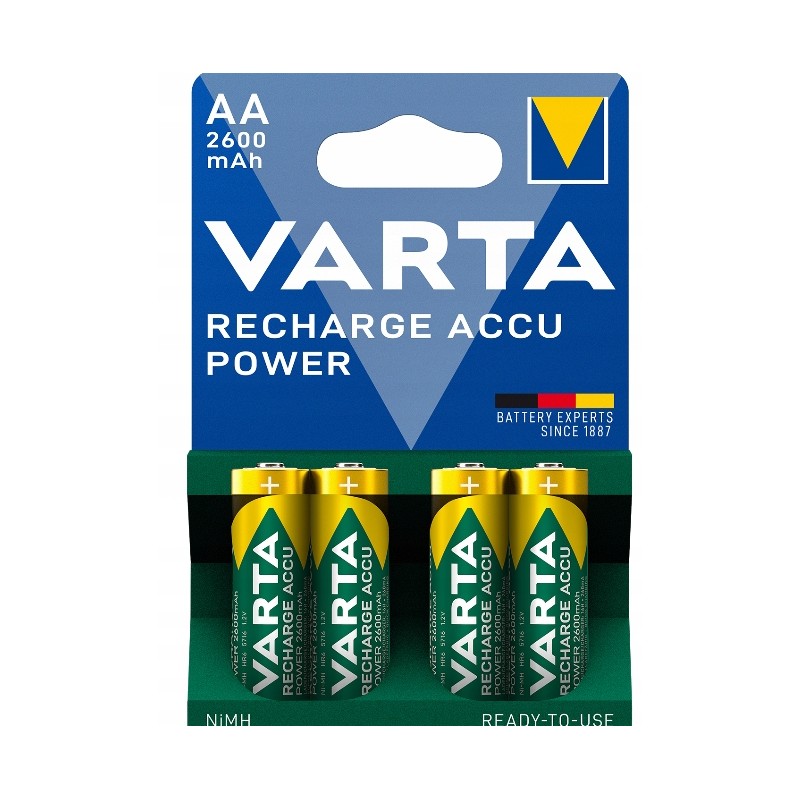 Outlet Akumulator niklowo-metalowo-wodorkowy AA bateria (NiMH) Varta 1,2 V