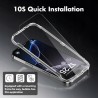 Outlet Zestaw 3 szkieł hartowanych UNBREAKcable do iPhone 16 Pro Max, łatwy