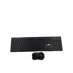 Outlet Zestaw klawiatura mysz bezprzewodowa AZERTY USB PC laptop 1200 dpi